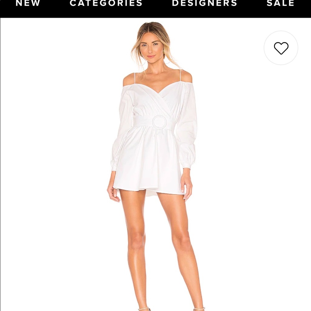 NWT Leia off shoulder dress
